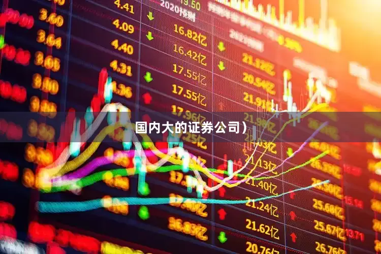 国内大的证券公司）