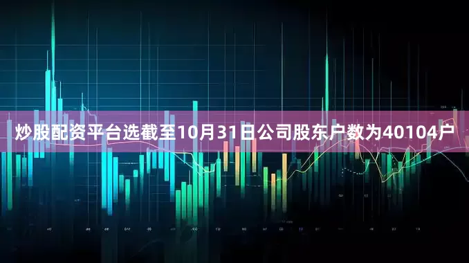 炒股配资平台选截至10月31日公司股东户数为40104户