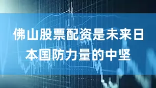 佛山股票配资是未来日本国防力量的中坚